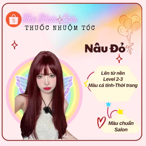 Thuốc nhuôm tóc màu nâu đỏ ,thuốc nhuộm tóc tại nhà