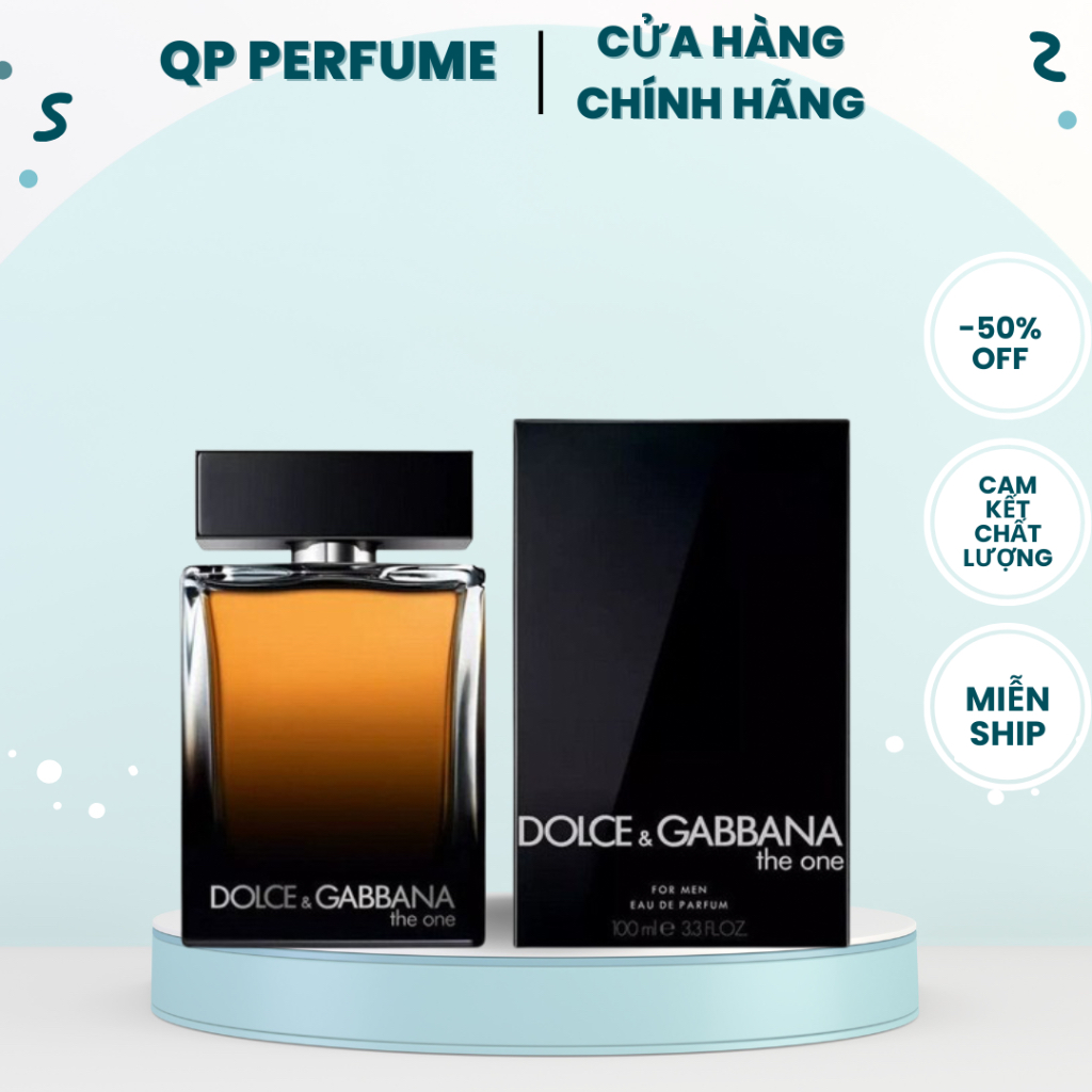 [ Chính Hãng ] Nước Hoa Nam The One 100ml Cuốn hút Lãng mạn- Full Box