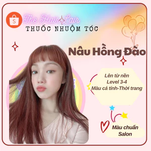 Thuốc nhuôm tóc màu nâu hồng đào ,thuốc nhuộm tóc tại nhà