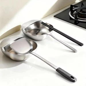 Giá để thìa, vung nồi bằng thép k gỉ dày đa chức năng