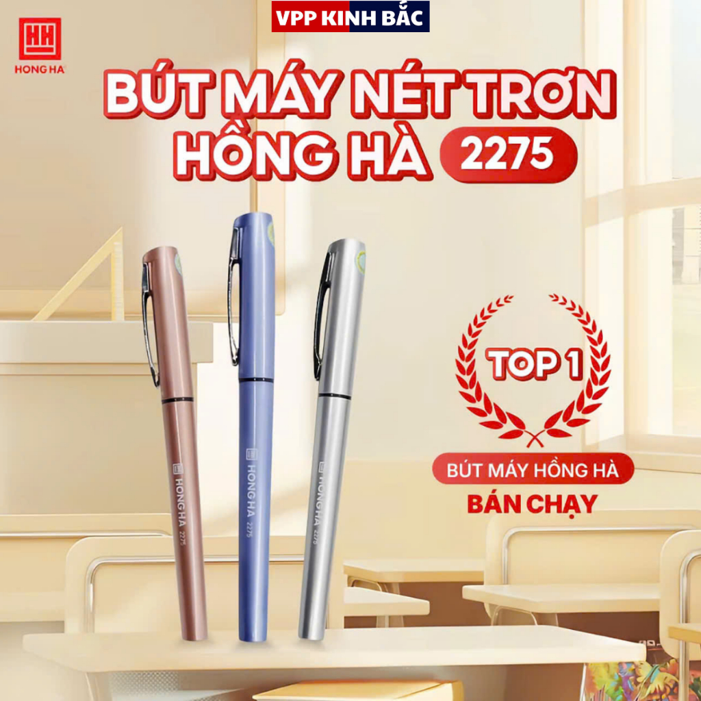 ( Mẫu Mới ) Bút Máy Luyện Chữ Hồng Hà Cao Cấp - Giúp Chữ Viết Của Bé Đẹp Lên Mỗi Ngày.