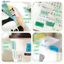 Hộp Sticky Note Đánh Dấu Trang , Cuộn Note Gradient Lấp Lánh Dán Sổ Học Tập cho Học Sinh , Sinh Viên