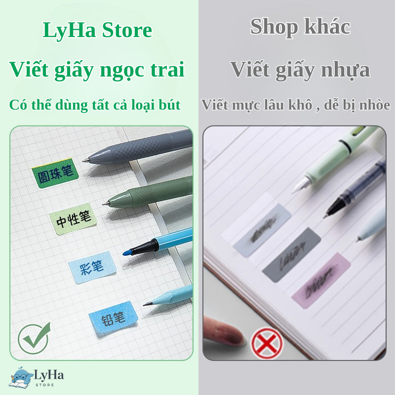 ( 120 Miếng )Hộp Sticky Note Đánh Dấu Trang , Cuộn Note Gradient Lấp Lánh Dán Sổ Học Tập cho Học Sinh , Sinh Viên