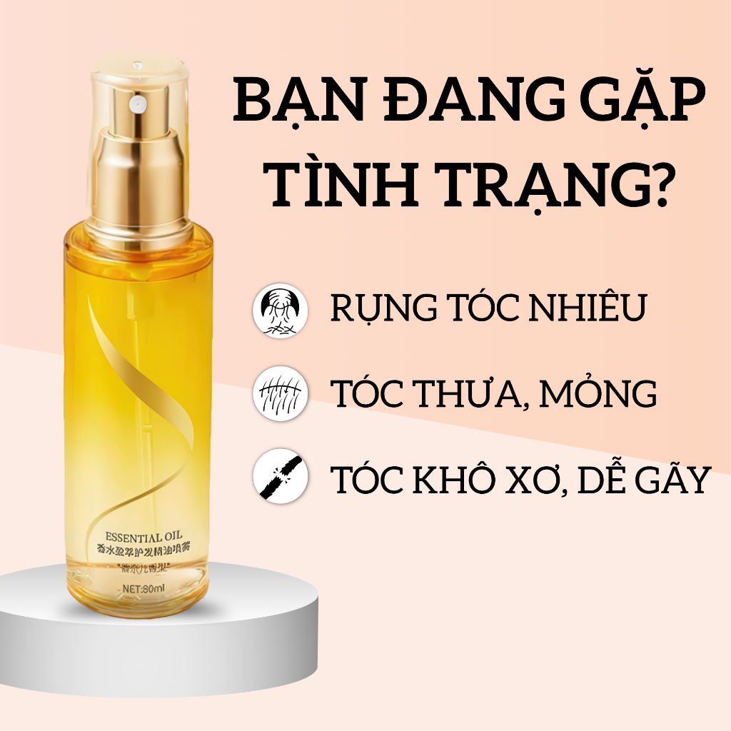 Xịt Dưỡng Tóc Phục Hồi Yingcui 100ml – Hương Nước Hoa, Giúp Tóc Mềm Mượt, Giảm Khô Xơ
