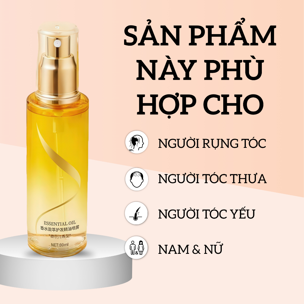 Xịt Dưỡng Tóc Phục Hồi Yingcui 100ml – Hương Nước Hoa, Giúp Tóc Mềm Mượt, Giảm Khô Xơ