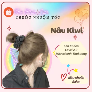 Thuốc nhuôm tóc màu nâu kiwi ,thuốc nhuộm tóc tại nhà