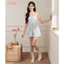 Bộ Mặc Nhà Sora Loire FDMN260360 Dáng Hai Dây Chất Thô Hàn Quốc