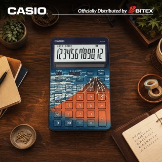 [SIÊU PHẨM 2026] Máy Tính CASIO JF-M200-TJ Limited Hokusai - Làm quà tặng cho Doanh nhân, Nhân sự