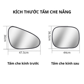Tấm Che Nắng Ô Tô Tự Dính Mới Nhất 2026 Tráng Bạc Chống UV Gập Gọn Tự Dính Thông Minh