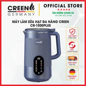 Máy Làm Sữa Hạt Mini Đa Năng Creen CR-1000 Plus 1L / Seka SKG450 - 1,2L - Bảo Hành Chính Hãng 1 Năm