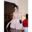 HT83 Váy ngủ sexy ren hoa dáng xoè kèm ĐỆM LÓT,đồ ngủ xẻ v1 mặc nhà quyến rũ HT83 MÚT