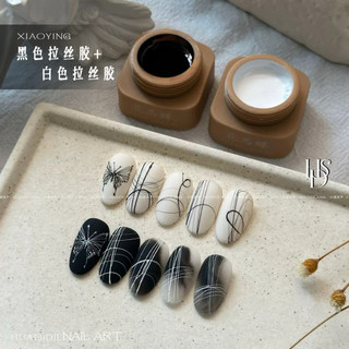 Gel nhện nail - gel nhện trắng đen kéo sợi siêu dai không bị đứt