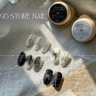 Gel nhện nail - gel nhện trắng đen kéo sợi siêu dai không bị đứt