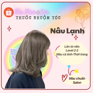 Thuốc nhuôm tóc màu nâu lạnh ,thuốc nhuộm tóc tại nhà