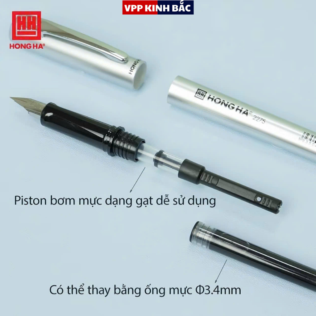 ( Mới 2026) Bút Máy Luyện Chữ Đẹp Cao Cấp HH-2275 - Dùng Cho Học Sinh Tiểu Học.