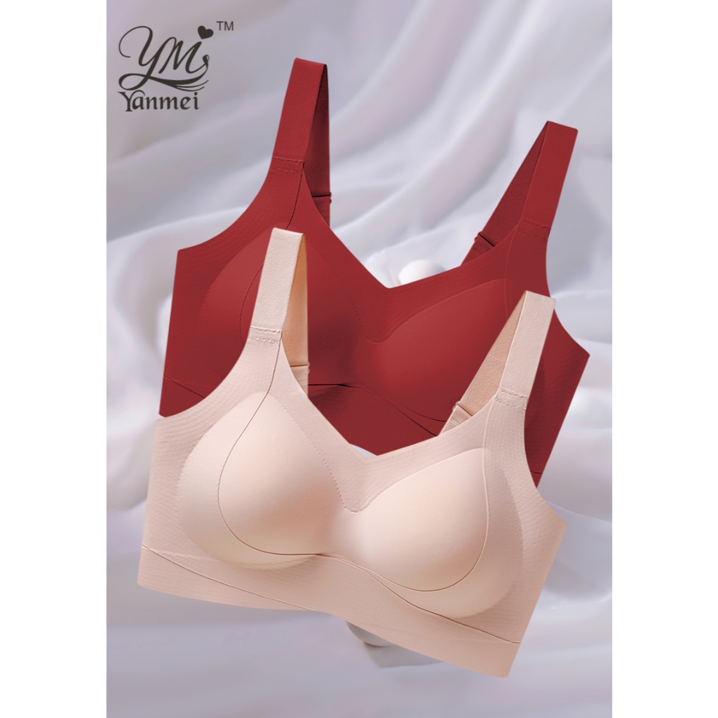 [Hàng Cao Cấp 25#]Bigsize- Áo lót đúc su ko gọng, áo ngực su ko lộ viền, bản to che mỡ lưng, mút cố định ko xê dịch