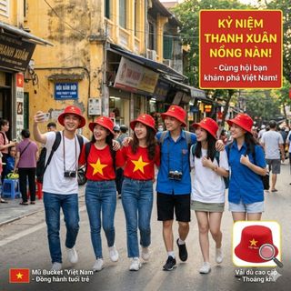 Có size LỚN và Bé Mũ nón SAO VÀNG bucket tai bèo vành lưỡi trai.