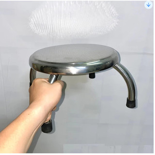 Ghế đôn cao 15cm cao cấp tại xưởng sản xuất, chắc chắn bền inox 201 (hàng tốt)
