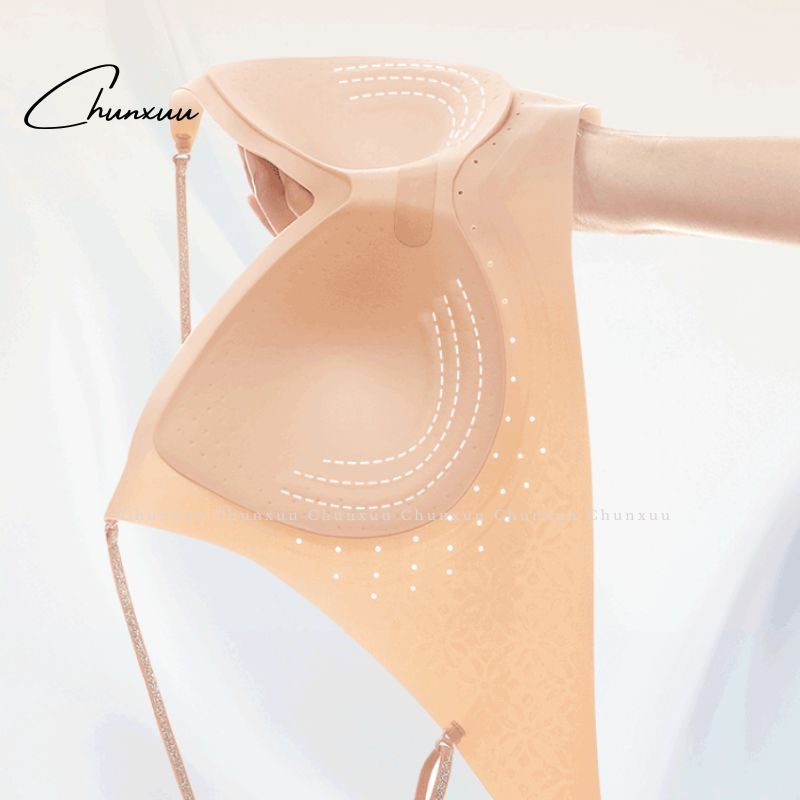 Áo Lót Nữ Su Đúc Hở Lưng Dây Nhũ Mảnh Mặc 3 Kiểu CHUNXUU Đệm Mỏng 1CM Thông Hơi Không Gọng - AV121