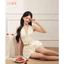 Bộ Mặc Nhà Remy Loirechic FDMN260378 Dáng Cổ Chữ V Khuy Cài