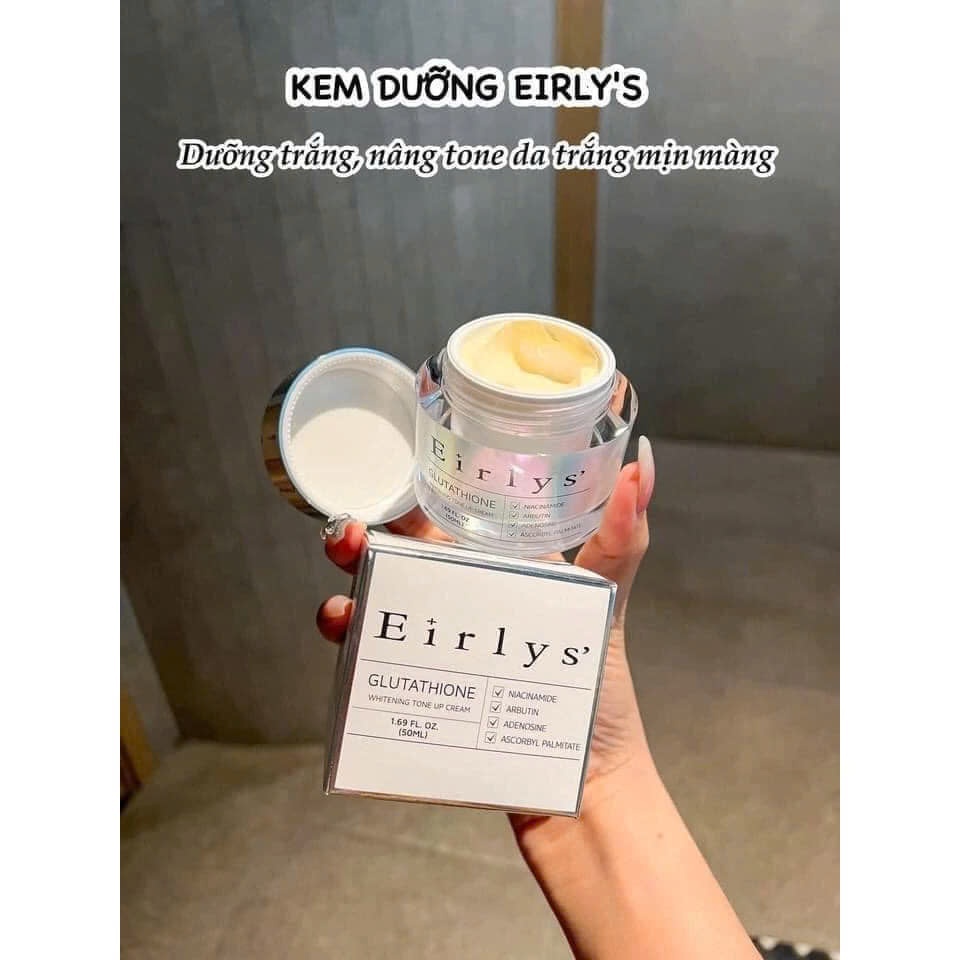 KEM DƯỠNG TRẮNG DA NÂNG TÔNG EIRLYS' 50ML<QÙA TẶNG TỰ CHỌN > Aile de la peau combo