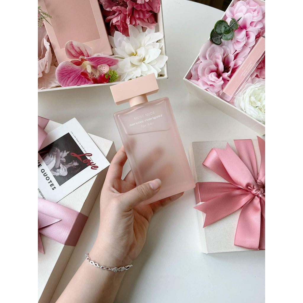 [ Chính Hãng ] Nước Hoa Nữ Nar Đỏ Rose - Forever - Nude - Musc Sen 100ml  Full Box