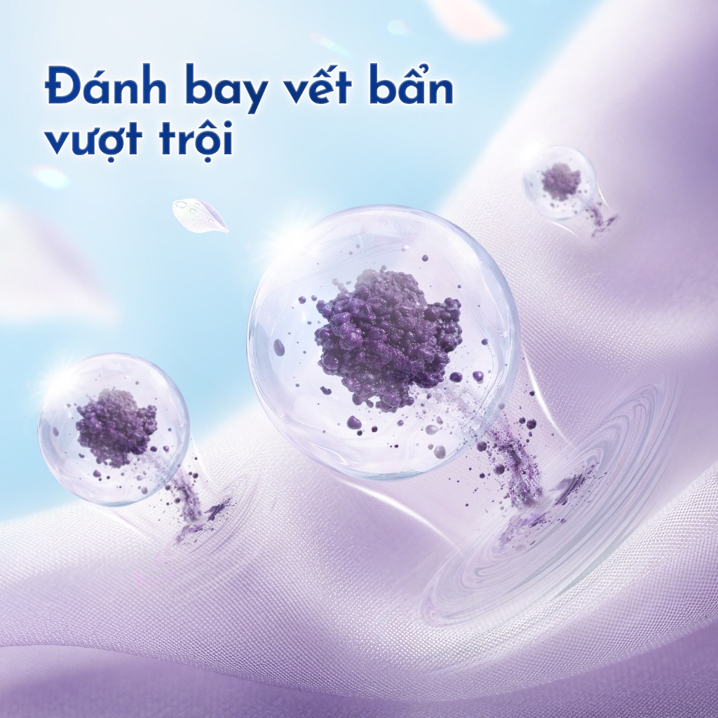Combo 2 Nước giặt OMO Matic Pure Cửa Trước Hương Linh Lan & Vani Trắng 4.1KG (túi)