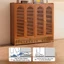 Bamboo Living Mall Tủ Giày Thiết Kế Cổ Điển Không Độc Hại Nâng Tầm Thẩm Mỹ Nội Thất Người Độc Thân