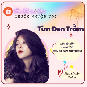 Thuốc nhuôm tóc màu tím đen trầm ,thuốc nhuộm tóc tại nhà