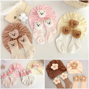 Sét Tuban kèm Tất Gân cổ cao dày ấm cho bé yêu