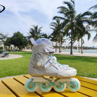 Giày patin người lớn Flying Eagle X3 bánh cao su đặc, form nhựa, càng hợp kim nhôm chịu tải trọng dưới 100kg