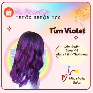 Thuốc nhuôm tóc màu tím violet ,thuốc nhuộm tóc tại nhà