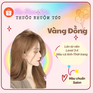 Thuốc nhuôm tóc màu vàng đồng ,thuốc nhuộm tóc tại nhà
