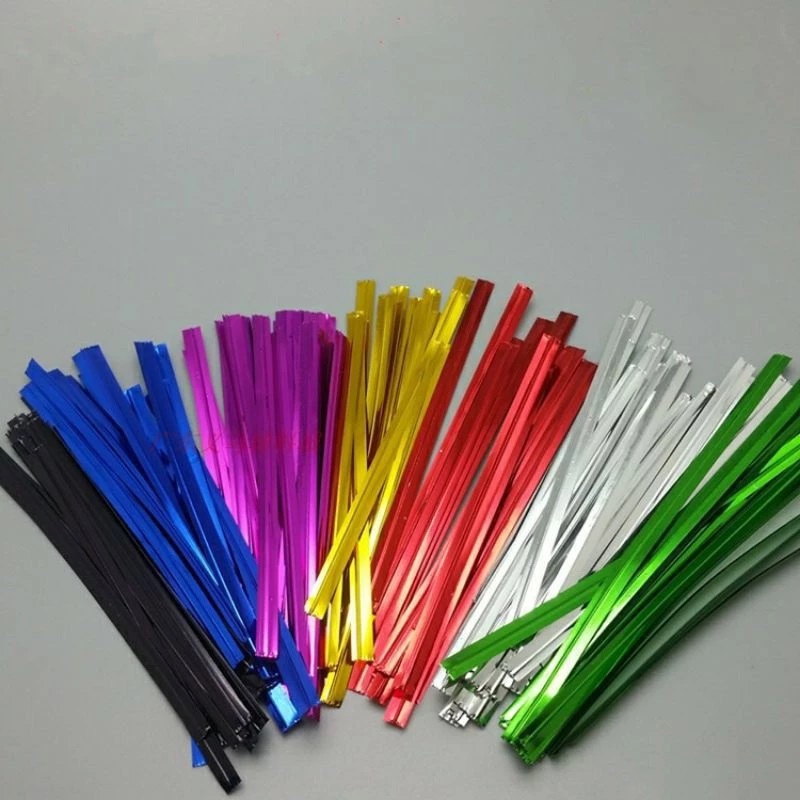 Combo 5 Túi Dây Kẽm Buộc Túi Bánh , Kẹo Loại 10cm (800-1000dây/ túi) DUHA 087