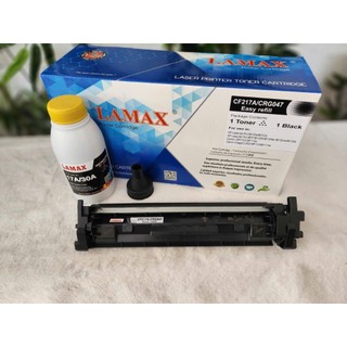 Hộp mực Lamax_chính hãng CF217A/CRG047_Japan chính hãng cho máy in HP M102w, M104a,M130fw, M130nw