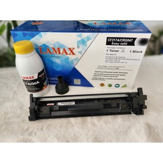 Hộp mực Lamax_chính hãng CF217A/CRG047_Japan chính hãng cho máy in HP M102w, M104a,M130fw, M130nw