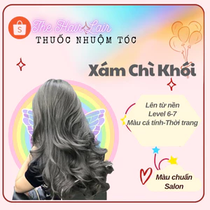 Thuốc nhuôm tóc màu xám chì khói ,thuốc nhuộm tóc tại nhà