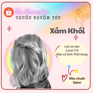 Thuốc nhuôm tóc màu xám khói ,thuốc nhuộm tóc tại nhà