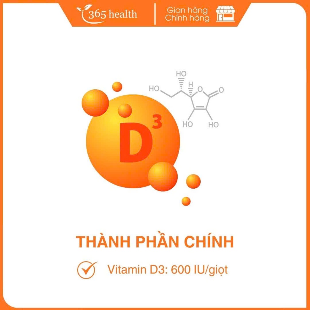Ddrops Booster Vitamin D3 dạng siro, hỗ trợ chắc khỏe xương và tăng cường hệ miễn dịch cho bé 600IU