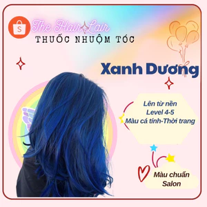 Thuốc nhuôm tóc màu xanh dương ,thuốc nhuộm tóc tại nhà