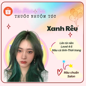Thuốc nhuôm tóc màu xanh rêu ,thuốc nhuộm tóc tại nhà