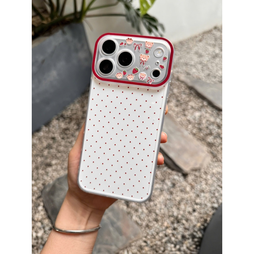 Case Iphone Ốp Chấm Bi Nhẹ Nhàng Sang Xịn - Nắng Case