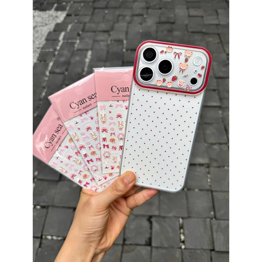 Case Iphone Ốp Chấm Bi Nhẹ Nhàng Sang Xịn - Nắng Case