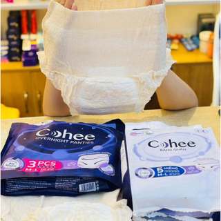 [Tặng quà ] (Combo 5 gói) Bịch Băng Vệ Sinh Cohee Ngày/Quần Mỏng Nhẹ Thấm Hút Tốt Chống Tràn size S-m -L-XL