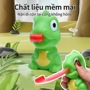 Lưỡi ếch xoa bóp niềm vui giảm áp lực khủng long sáng tạo âm thanh kỳ lạ trở lại phát tiết đồ chơi giải nén kỳ lạ mới