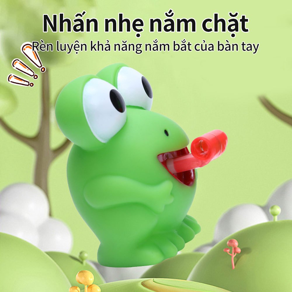 Lưỡi ếch xoa bóp niềm vui giảm áp lực khủng long sáng tạo âm thanh kỳ lạ trở lại phát tiết đồ chơi giải nén kỳ lạ mới
