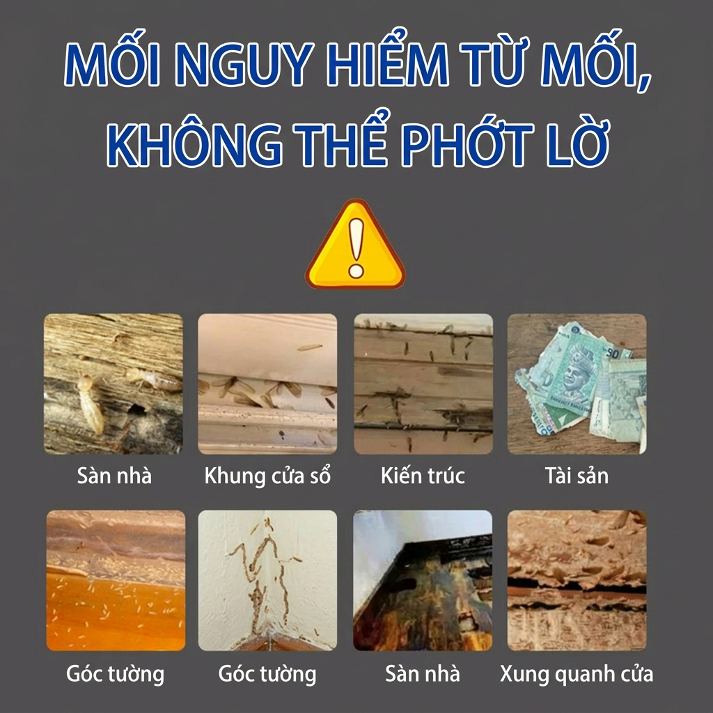 🐜 Kiểm soát mối 365 ngày! 🐜 Diệt mối, thuốc diệt mối, diệt kiến, công nghệ hiệu quả cao 500ml, xịt mối, xua đuổi kiến