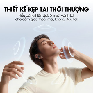 Tai Nghe Bluetooth 5.3 Robot Có Micro, Kháng Nước,  Âm Trầm Tuyệt Vời, Tai nghe thể thao- Bảo Hành 1 Năm