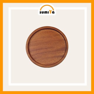 Đế lót ly bằng gỗ hình tròn