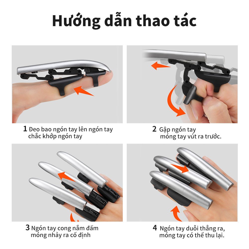 Nhựa thu hút sói móng móng, mở rộng ngón tay mở rộng móng móng cho sói nhân vật Cosplay vai trò bên ưu đãi